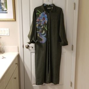 Womens hand painted jacket